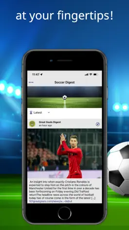 Game screenshot Soccer Digest apk