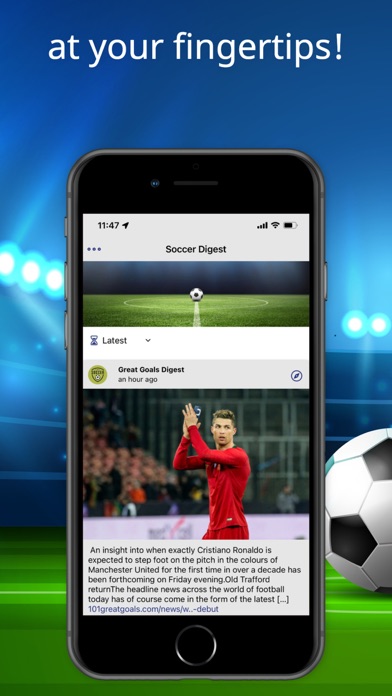 Soccer Digest Screenshot