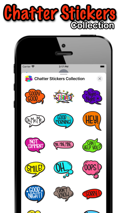 Chatter Stickers Collection Screenshot