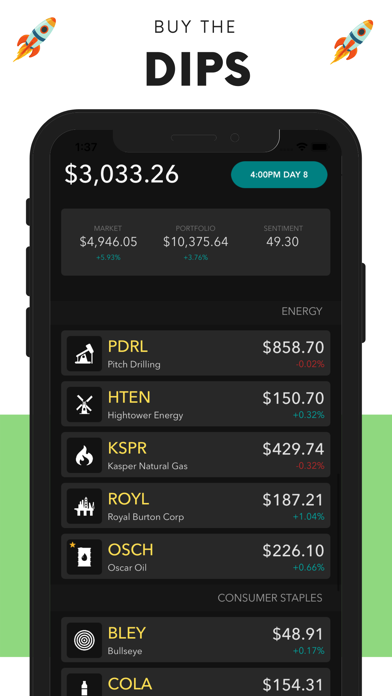 Day Trader - Stock Simulator Screenshot