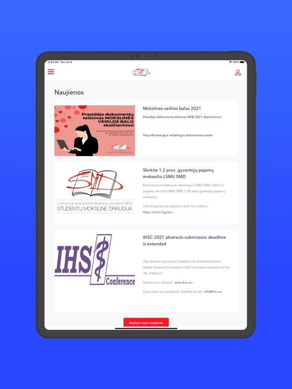 App screenshot