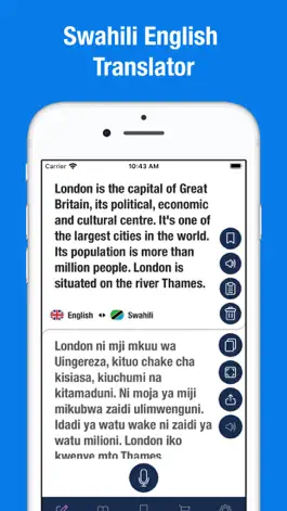 Game screenshot Swahili to English Translator. mod apk