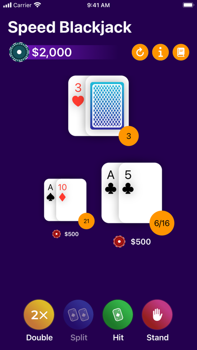 Speed Blackjack Screenshot