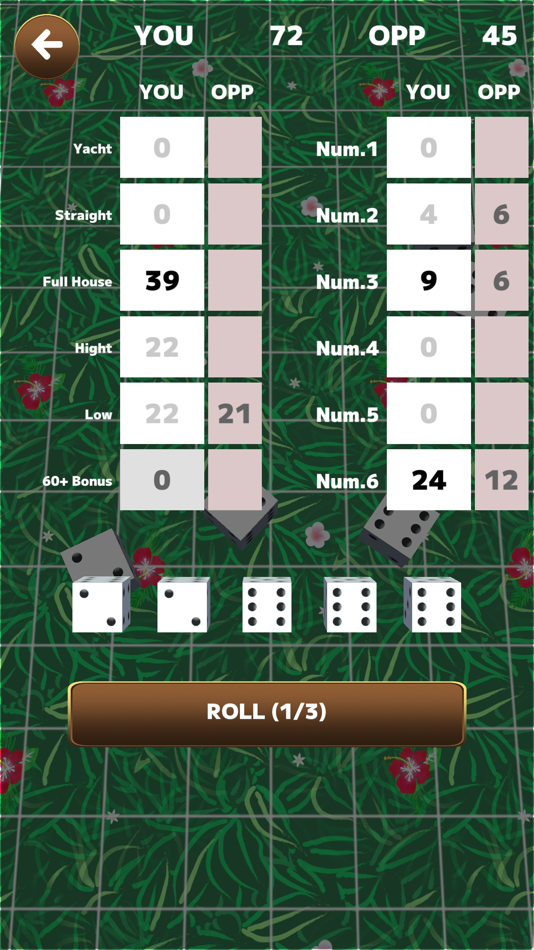 #2. Yam :Dice Game (iOS) 由: Tadayoshi Yasuda