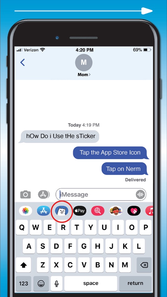 #3. RIPNDIP STICKERS (iOS) Podle: RIP N DIP, INC.