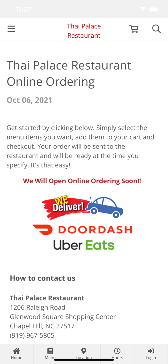 Thai Palace Restaurant