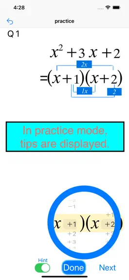 Game screenshot Factorization(Math Drills) apk