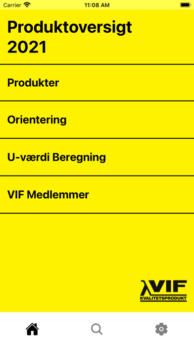 Screenshot #1 pour Den Gule Produktoversigt