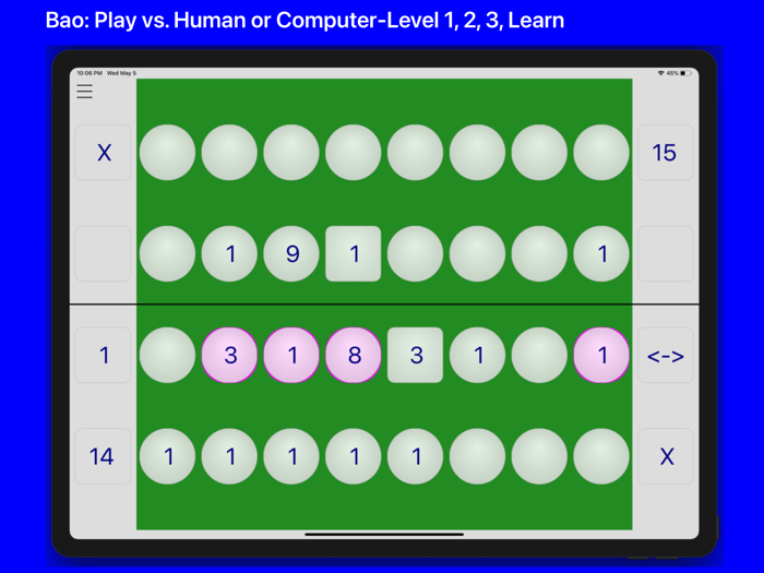 Bao Electronic Board Game