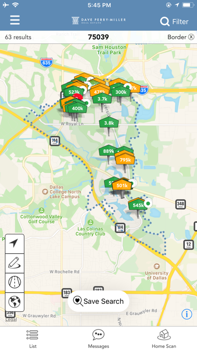 Dave Perry-Miller Real Estate Screenshot