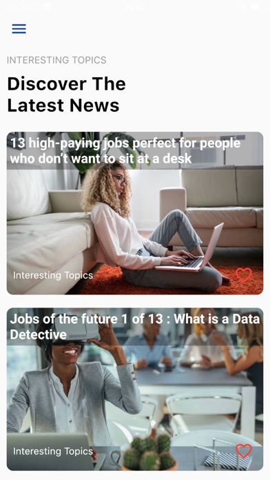 Interactive Career Experience1 Screenshot