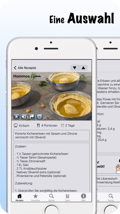 100 Libanesische Rezepte Screenshot