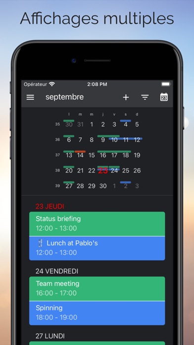 Screenshot #3 pour One Calendar