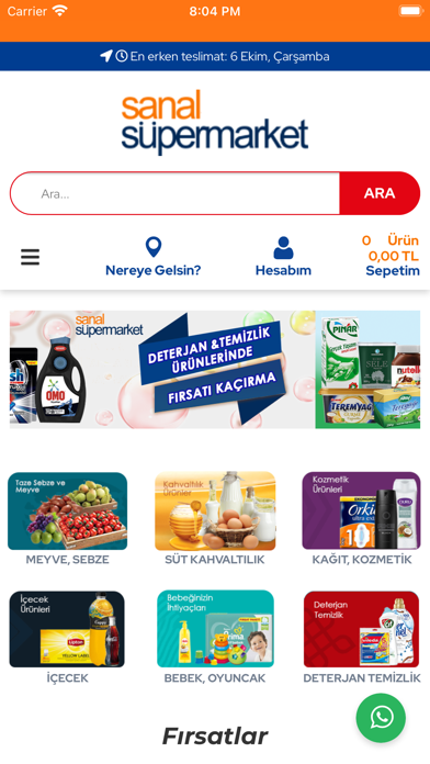 SanalSüperMarket.com Screenshot