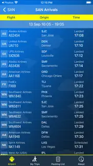 san diego airport + tracker iphone screenshot 2