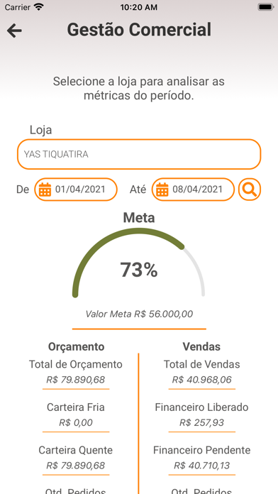 TWA Gestor Comercial Screenshot