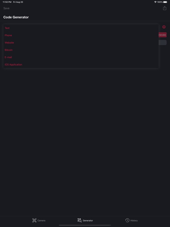 App screenshot