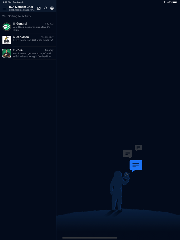 Screenshot #5 pour BJA Member Chat