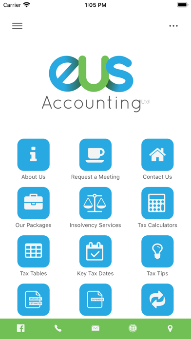 EUS Accounting Ltd Screenshot