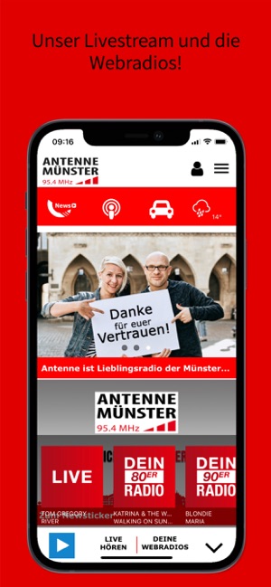 ANTENNE MÜNSTER im App Store