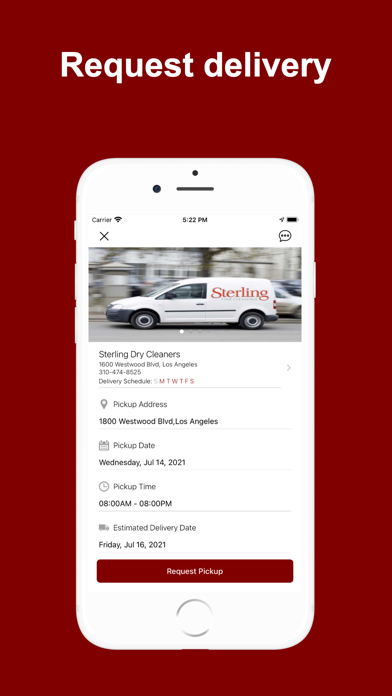 Sterling Dry Cleaners Screenshot