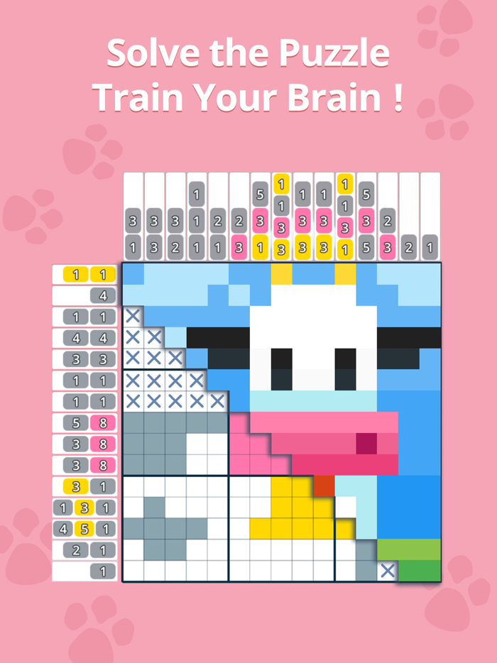 Nonogram ColorPicture Cross