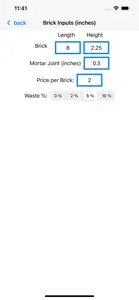 Bricks Estimator screenshot #2 for iPhone