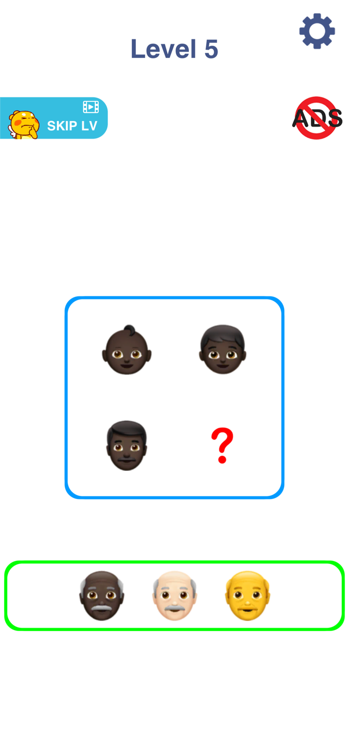 Brain Test Sticker Puzzle