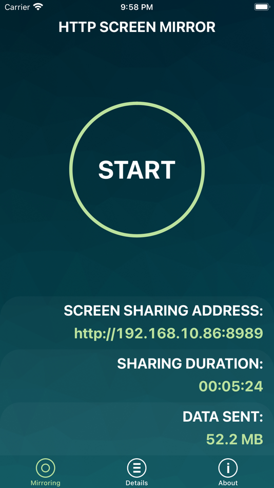 Http Screen Mirror - 1.1.1 - (iOS)
