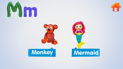 Clay Alphabets And Animals Screenshot