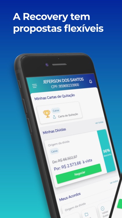 Grupo Recovery: Consultar CPF