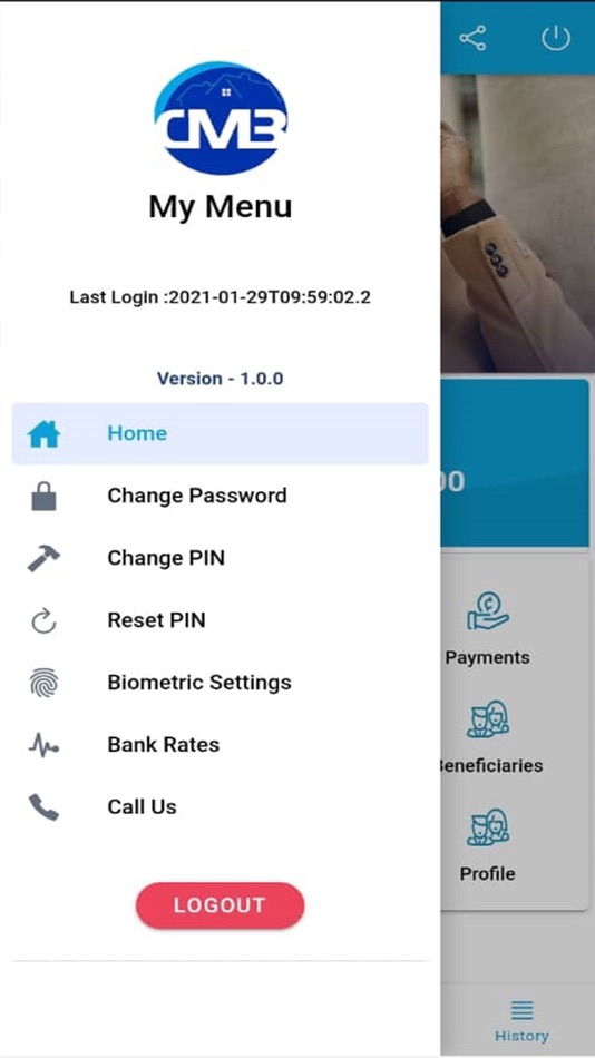 #4. CMB Mobile App (iOS) 由: Commerce and Mortgage Bank
