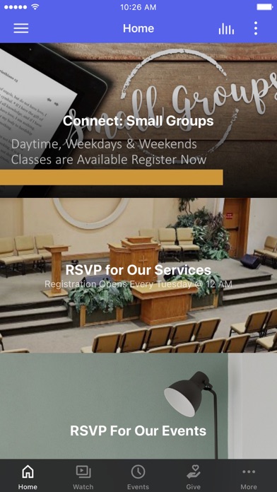 Beraca Baptist Church Screenshot