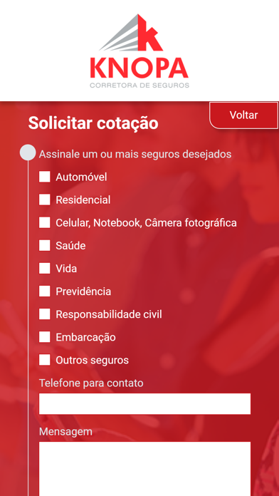 Knopa Corretora de Seguros Screenshot