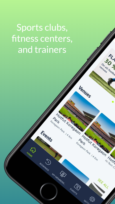 Roar Sports: Booking Engine Screenshot