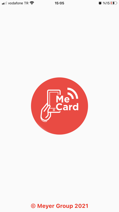 Meyer MeCard Screenshot
