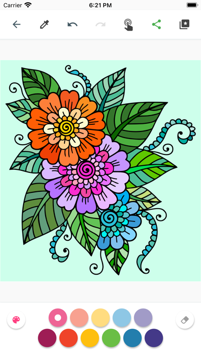 Mandalas Coloring Book Relax Screenshot