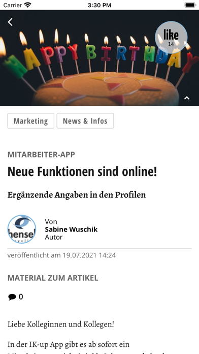 Hensel Recycling Intern Screenshot