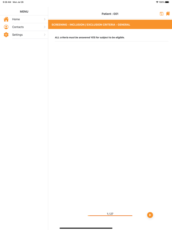 Screenshot #6 pour Catchtrial eCOA