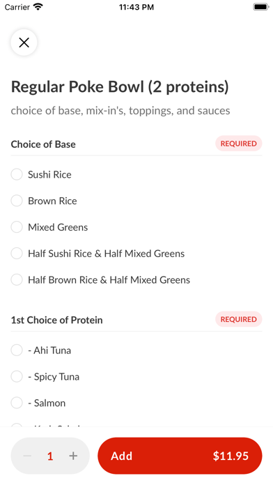 Crave Poke Screenshot