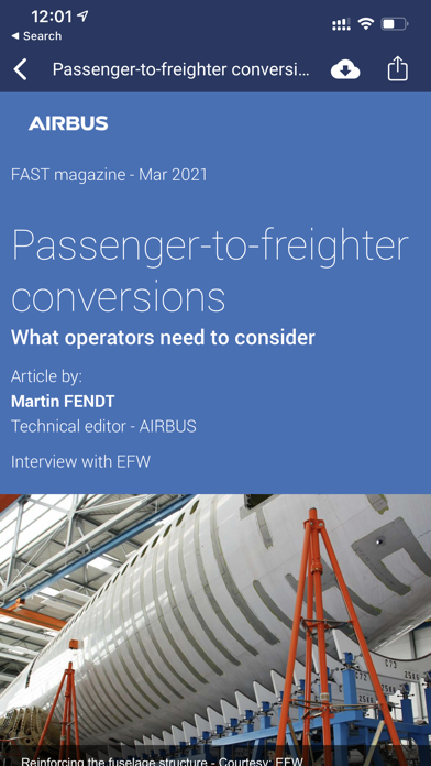 FAST magazine by Airbus Screenshot