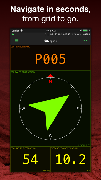 MilGPS Screenshot