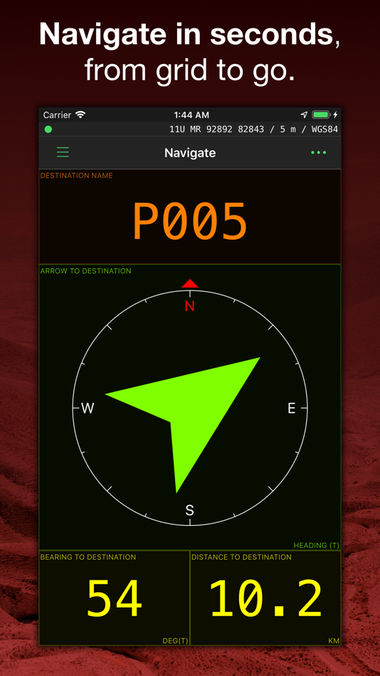 #3. MilGPS (iOS) 由: Cascode Labs Pty Ltd