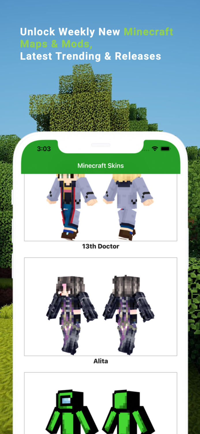 Addons for Minecraft PE - Skin