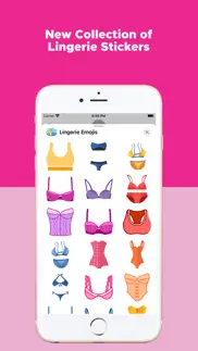 lingerie emojis iphone screenshot 2