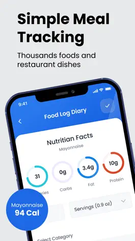 Game screenshot Declare Health Calorie Counter apk