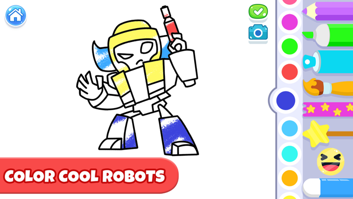 Boys Coloring Book Games