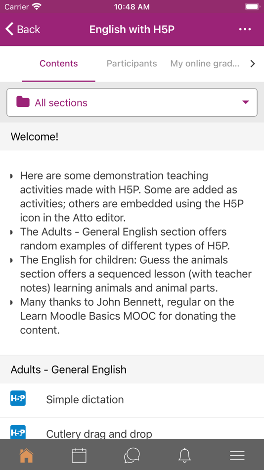 #5. BCN Academy (iOS) Ved: Moodle Pty Ltd