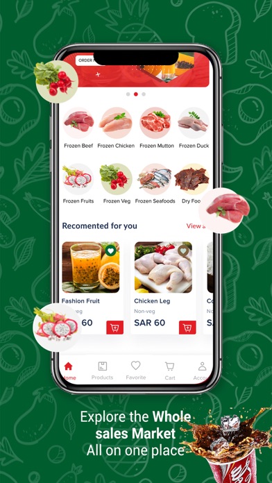 MK Foods Screenshot