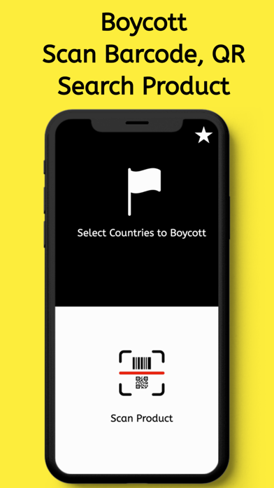 Screenshot #1 pour Boycott, Scan Barcode, QR